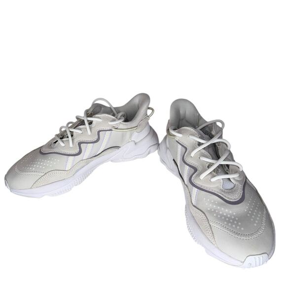 Adidas Ozweego Women's Cloud White Lilac Metallic Athletic Sneakers Shoes Size 7 - Picture 7 of 12
